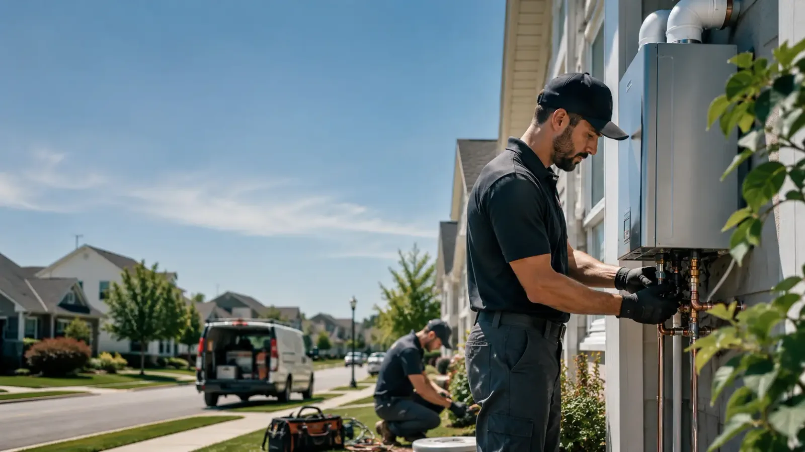 Tankless Water Heater Installation in Sharon, WI